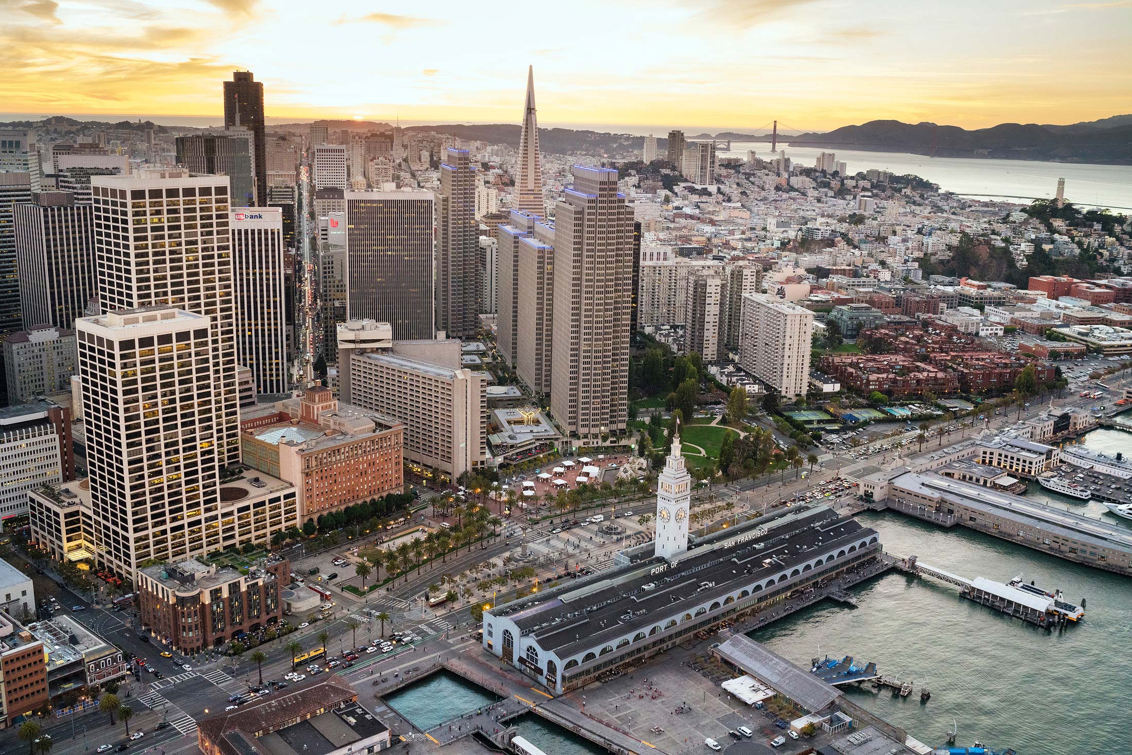 The Ferry Building in San Francisco California 