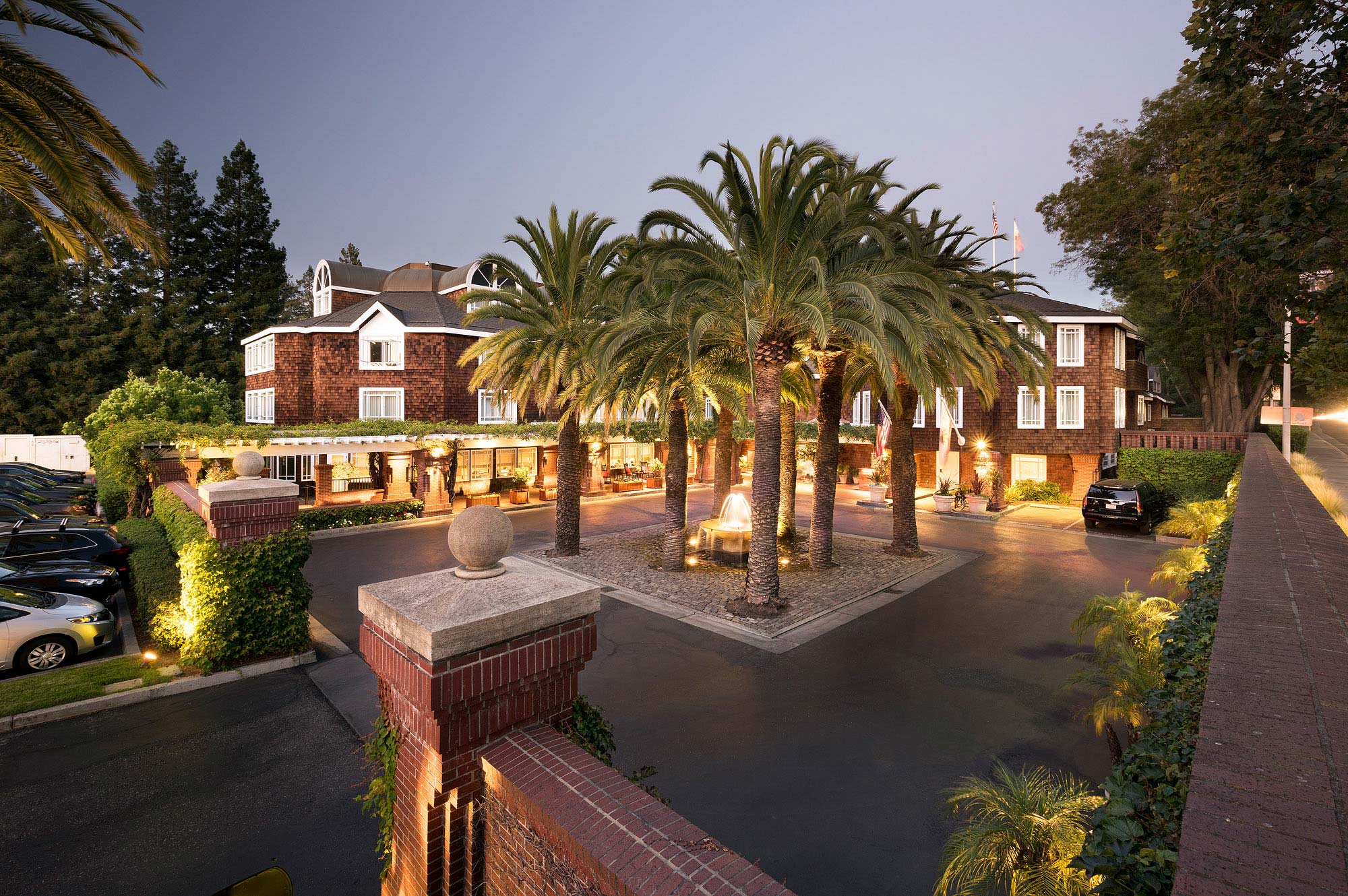 Stanford Park Hotel in Stanford California